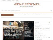 Tablet Screenshot of mediaelektronika.com